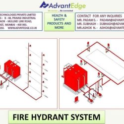 Diagram of a fire hydrant