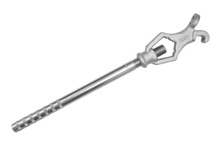 A hydrant wrench is primarily used to