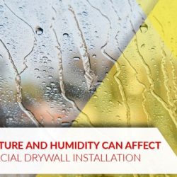 What temperature can drywall withstand